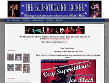 Tablet Screenshot of bluestockinglounge.com